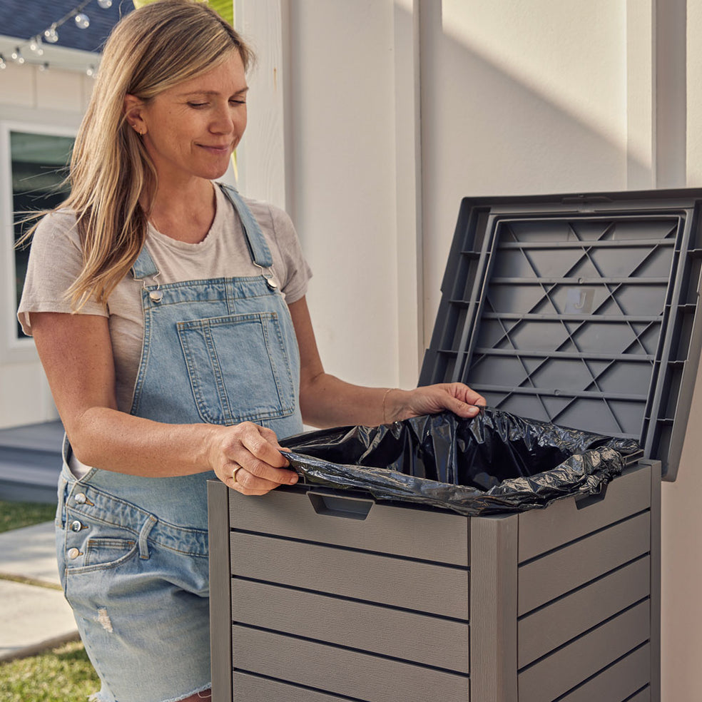 38 Gallon Outdoor Trash Can