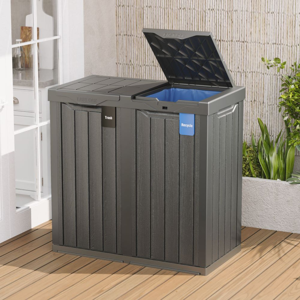 62 Gallon Outdoor Trash Can